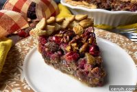 Cranberry and Pecan Pie with Maple Glaze Recipe