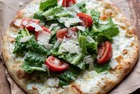 Caesar Salad Pizza Recipe: Crispy Crust with Creamy Dressing