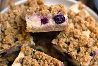 Gluten-Free Blueberry Cheesecake Bars Recipe for Summer Dessert