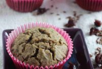 Vegan Flaxseed Cranberry Muffins Recipe