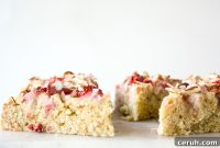 Brown Butter Apple and Strawberry Layer Cake