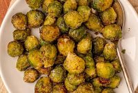 Crispy Air Fryer Frozen Brussels Sprouts in 15 Minutes