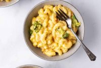 Panera-Style Broccoli Cheddar Mac and Cheese Recipe