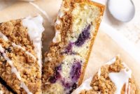 Blueberry Coffee Cake Recipe with Streusel Topping