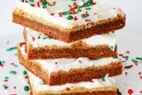 Gingerbread Cookie Bar Recipe: Chewy Spiced Holiday Squares