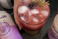 Blackberry Widow Cocktail Recipe for Halloween Parties