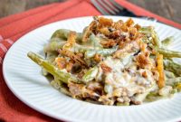 Creamy Slow Cooker Green Bean Casserole for Holidays