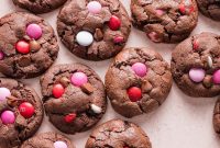 Decadent Double Chocolate Cookies for Valentine’s Day
