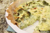 Broccoli and Leek Quiche Recipe for a Flaky Savory Pie