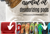 Aromatic Deodorizing Pads for Trash Cans, Closets, Shoes & Drawers