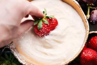 Cream Cheese Fruit Dip with Honey and Vanilla — Simple Recipe