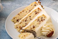 Butter Pecan Cake with Cream Cheese Frosting Recipe