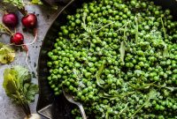 Spring Peas and Greens with Cacio e Pepe Dressing
