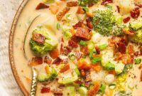 Creamy Dairy-Free Loaded Baked Potato Soup Recipe