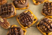 Rolo Pretzel Turtles Candy Clusters: Sweet & Salty Treats