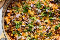 Vegetarian Enchilada Skillet Casserole Recipe: One-Pan Mexican Bake