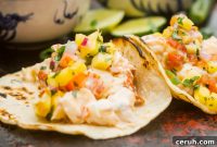 Lobster Tacos with Lime Butter and Chili Crisp