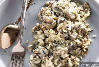 Creamy Wild Rice with Mushrooms and Herbs Recipe