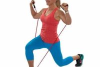 Resistance Band Lunge with Overhead Press: Step-by-Step Guide