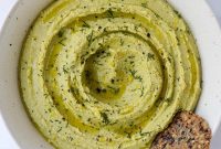 Creamy Lemon Dill Hummus Recipe for Fresh Flavor
