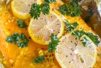 Lemon Ginger Turmeric Salmon Recipe for Flavorful Dinner