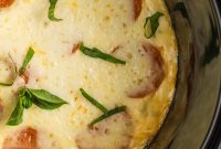 Creamy Slow Cooker White Pizza Dip Recipe