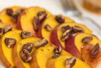 Honey-Nut Peaches: Sweetly Glazed Peach Recipe for Summer Dessert
