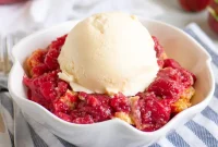 Strawberry Cobbler Recipe with Fresh Berries and Flaky Crust