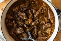 French Onion Pot Roast Recipe with Melty Cheese and Caramelized Onions