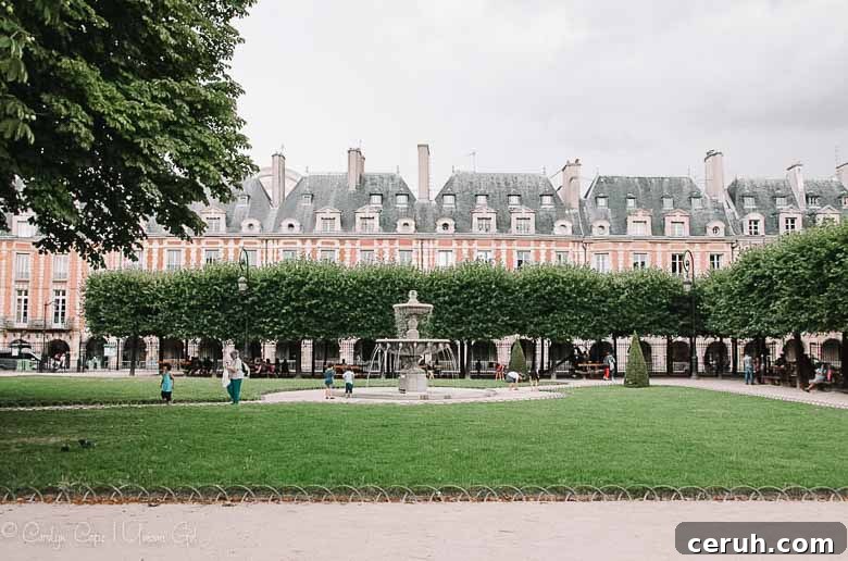 Place des Vosges III Paris | Umami Girl 780