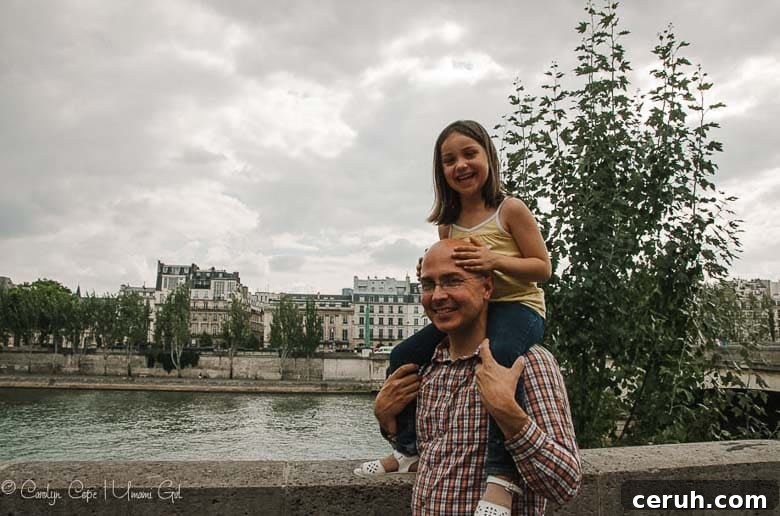 Piggyback Along the Seine Paris | Umami Girl 780