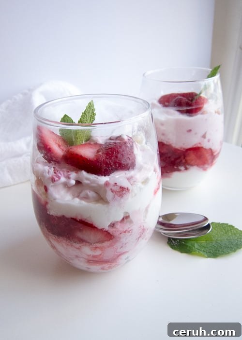 Eton Mess in a bowl