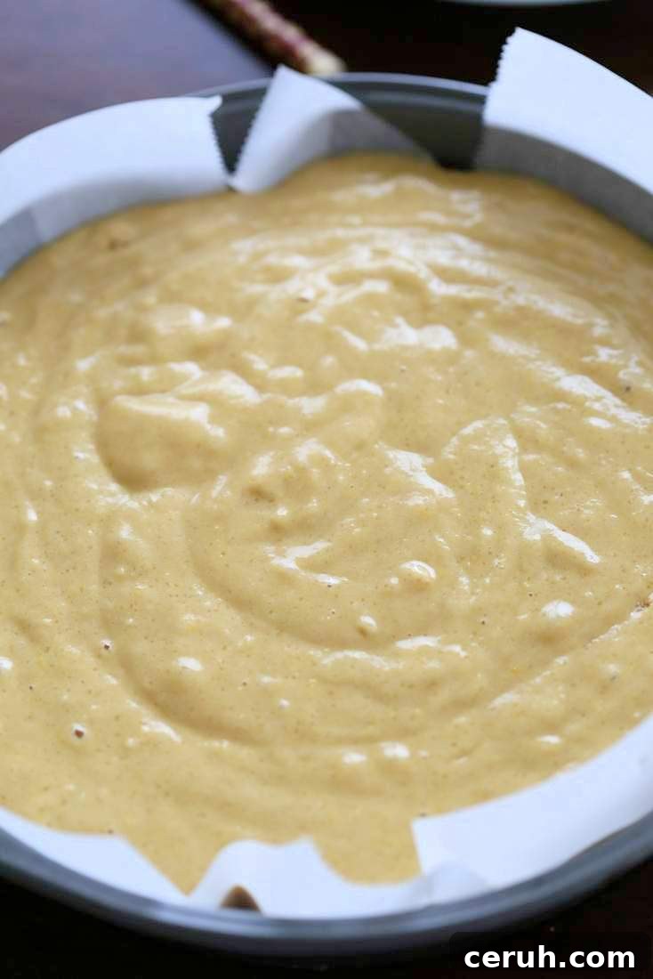 Easy Vegan Yellow Cake Recipe. Make any Number of layers, use frosting of choice to make layered birthday cake or holiday cake. | VeganRicha.com #Vegan #Soyfree #Cake #Recipe
