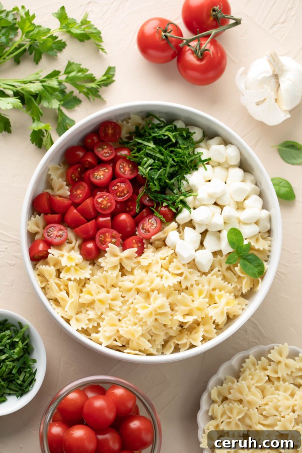 Caprese Pasta Salad