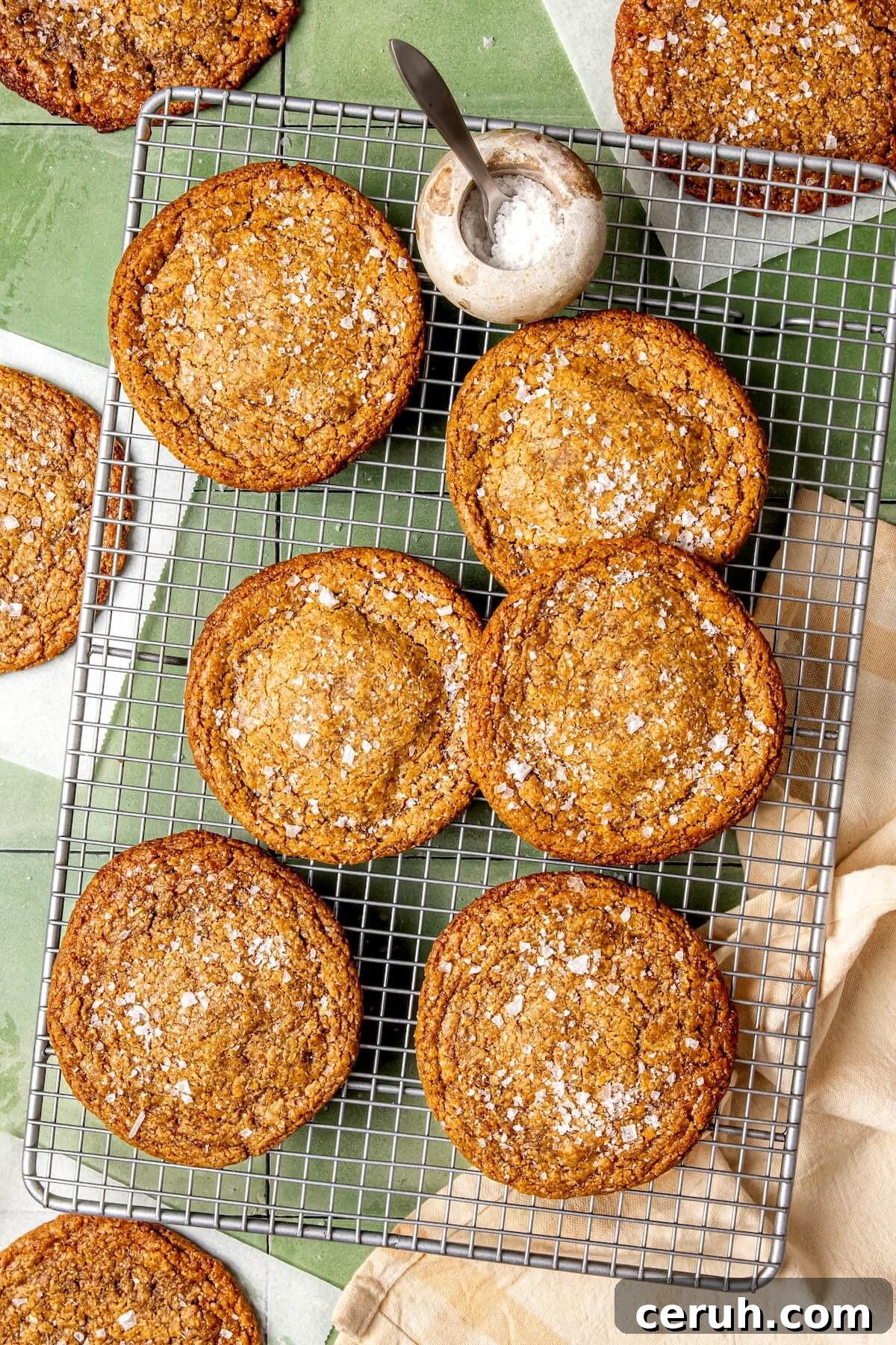 Chocolate Stuffed Almond Flour Cookies - Olivia Adriance