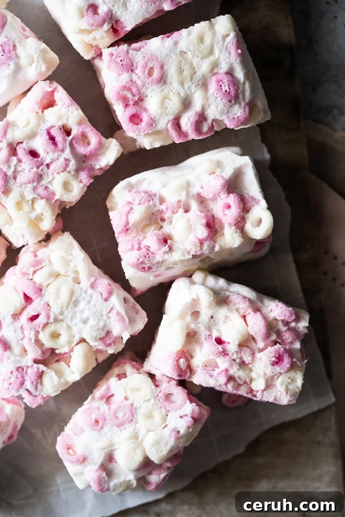 Keto Rice Krispie treats with Magic Spoon cereal