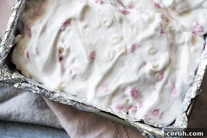 Keto Rice Krispie treats setting on a baking pan
