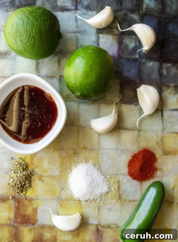 tequila lime marinade ingredients
