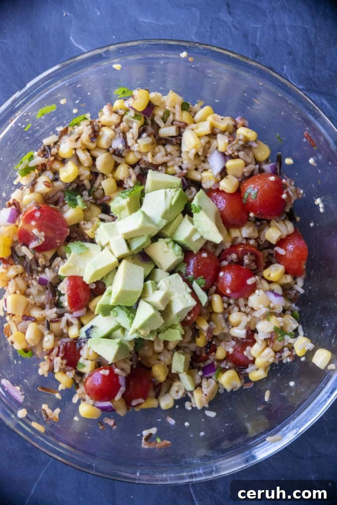 tomato corn salad