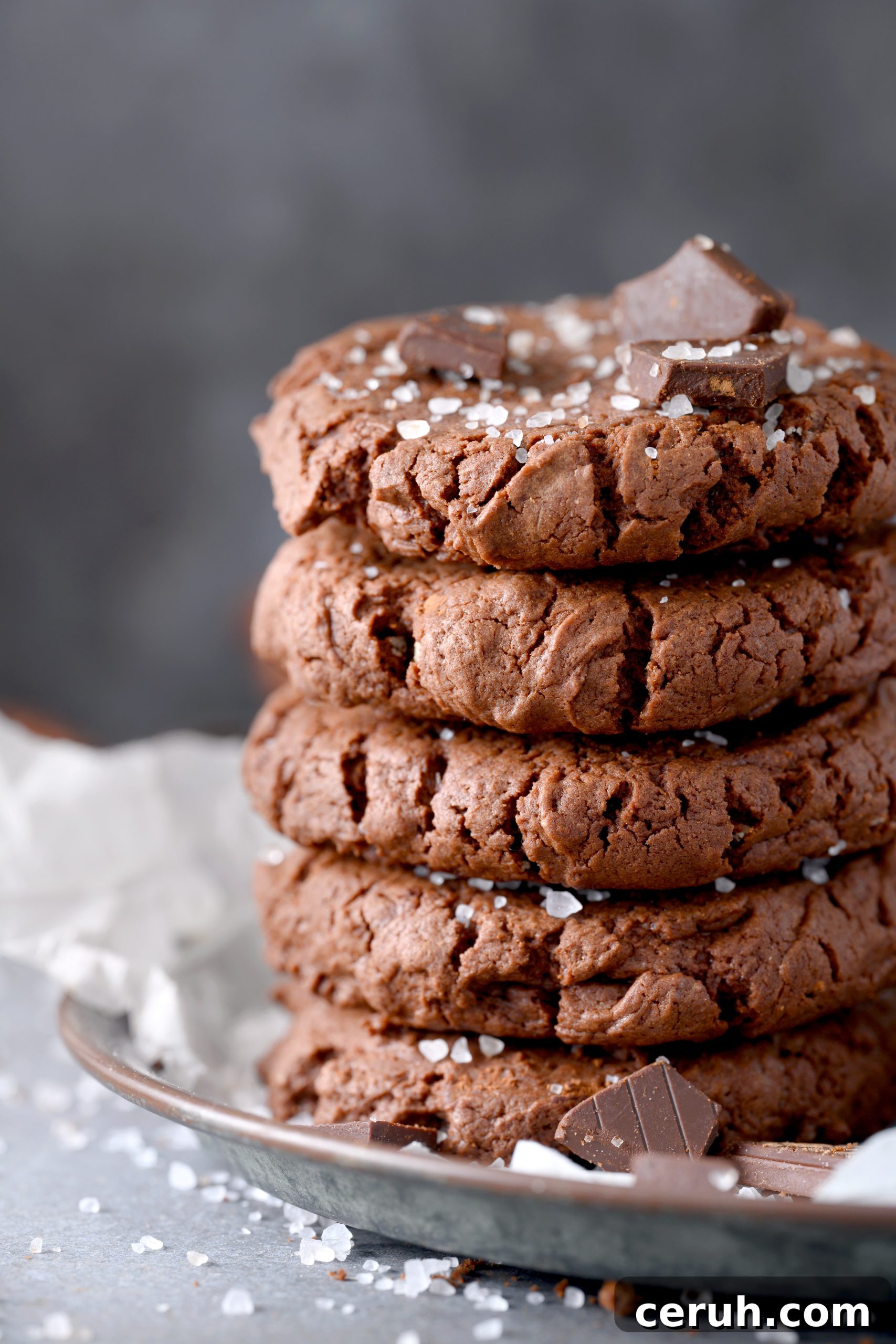 Underbaked cookie