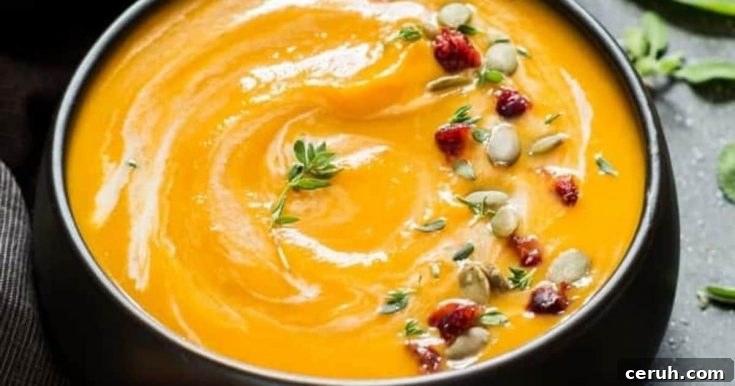 Butternut squash soup
