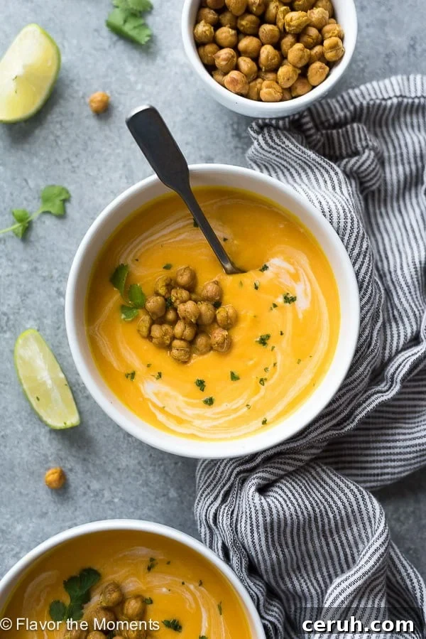 Carrot ginger soup