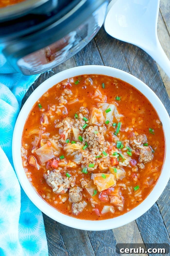 Cabbage soup