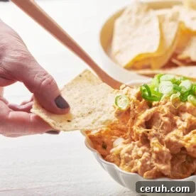 Instant Pot Buffalo Chicken Dip