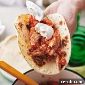 Shredded Chicken Tacos