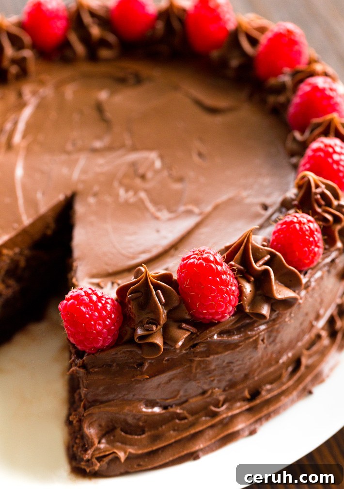 Chocolate Almond Flour Cake
