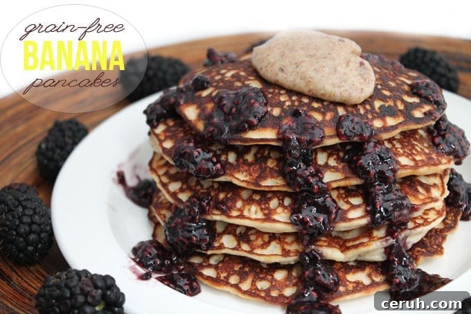 grain-free banana pancakes