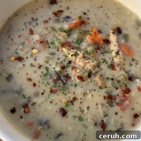 Creamy Chicken & Wild Rice Soup