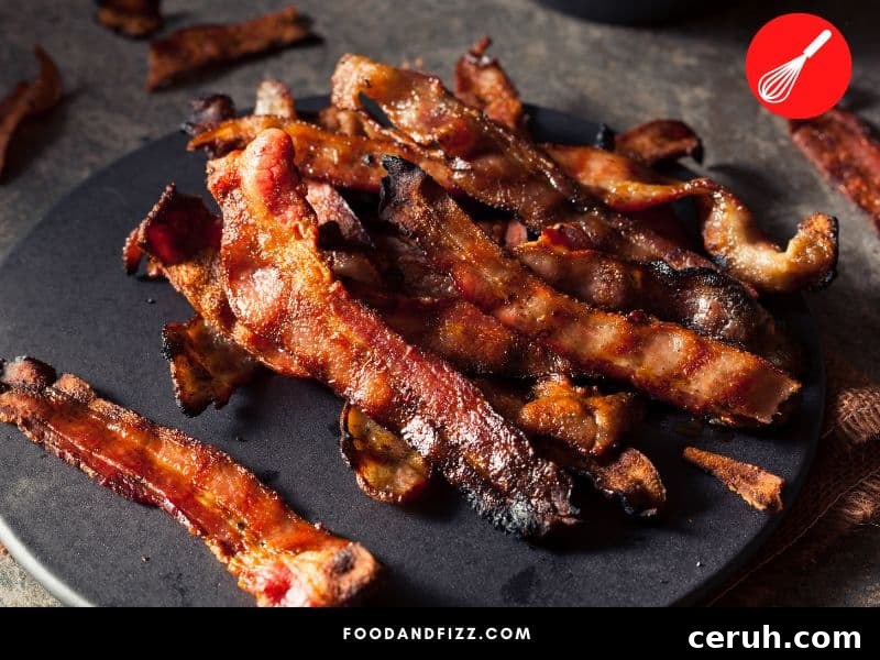 Bacon and any kind of pork are considered haram.