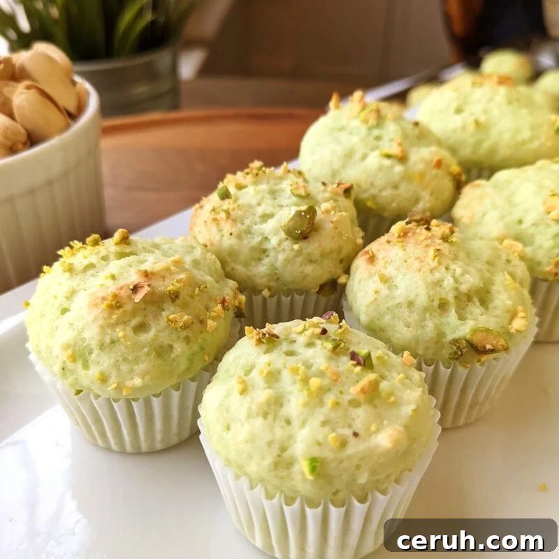 Pistachio Muffins